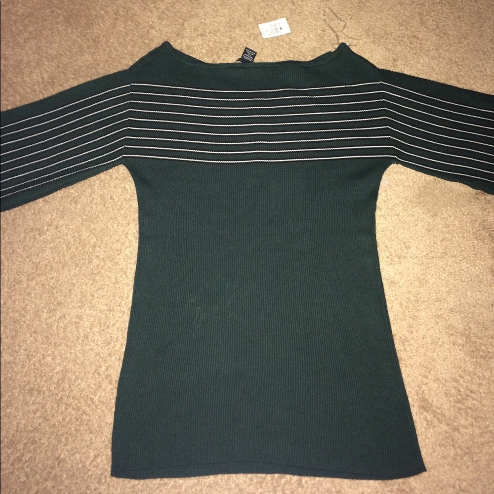 Ribbed sweater